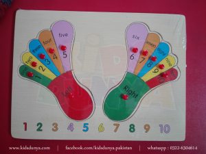 Wooden Feet Puzzle