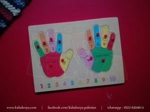 Wooden Hand Puzzle
