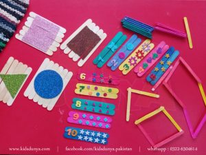 Handmade Wooden Maths Puzzle for Preschoolers